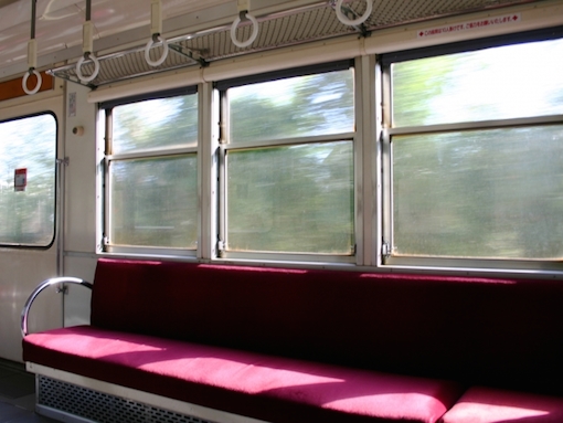 電車の車窓